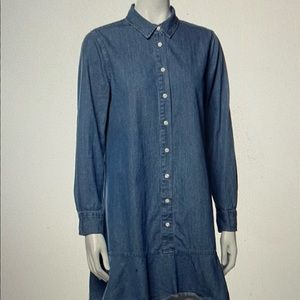 Draper James denim mini dress. Size M.